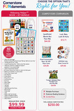 Load image into Gallery viewer, Hide Away Helper™ Play Therapy System Kit +
Children-styled Parent Play Book.
Purposeful Play System And Activities for
Communication, Language Development, Early Learning & Social Connection | 60
Reusable Activities | Picture Communication Choice Board