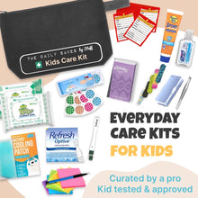 Load image into Gallery viewer, Daily Saves Parent Notebook, Kids Care Kit Go Bag & Bedtime Story Cubes | Extra Care Bundle of 3