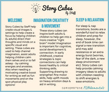 Load image into Gallery viewer, Bedtime & Imagination Story Cubes for Children 3 to 7+