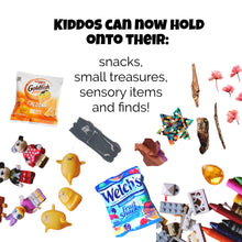 Load image into Gallery viewer, Clip on waist bag with essentials for kids, toddlers and children | Blue Deep Sea Stocket Pocket