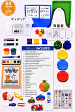 Load image into Gallery viewer, Hide Away Helper™ Play Therapy System Kit +
Children-styled Parent Play Book.
Purposeful Play System And Activities for
Communication, Language Development, Early Learning &amp; Social Connection | 60
Reusable Activities | Picture Communication Choice Board

